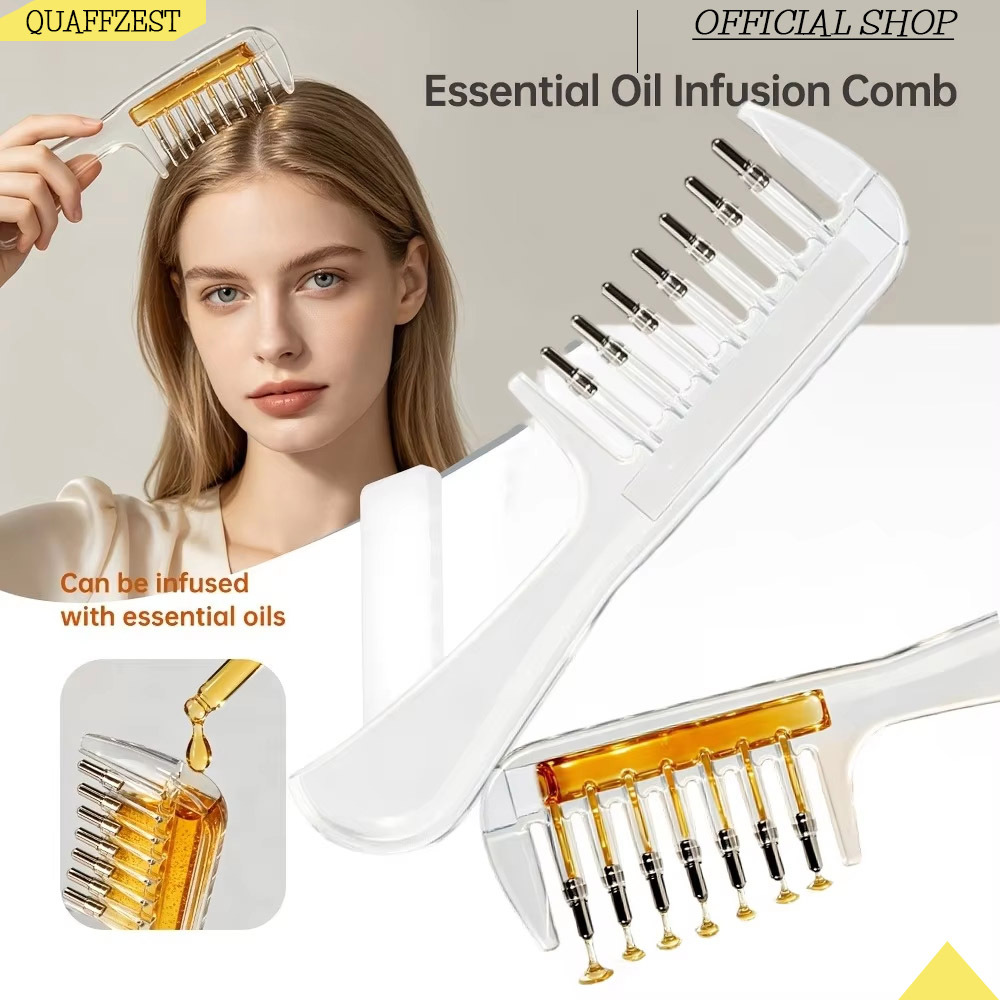 Root Stimulator Liquid - Sisir Aplikator Cairan Transparan Portabel untuk