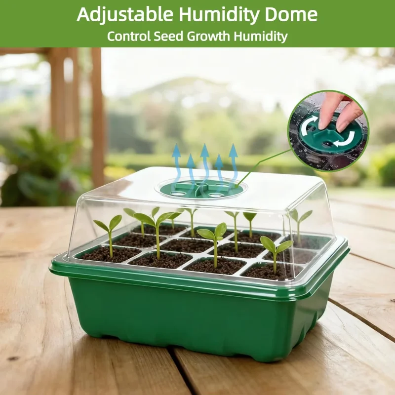 Humidity Dome Kit - Baki Semai Benih Mini Greenhouse Kit