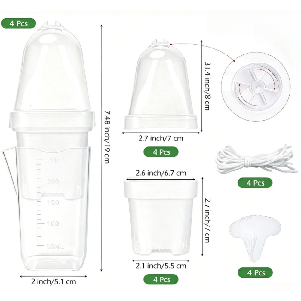 Humidity Dome Kit - Kit Perkecambahan Tanaman dengan Sistem Penyiraman
