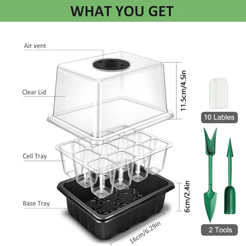 Baki untuk Menyemai Bibit deng - Humidity Dome Kit ulasan dan harga